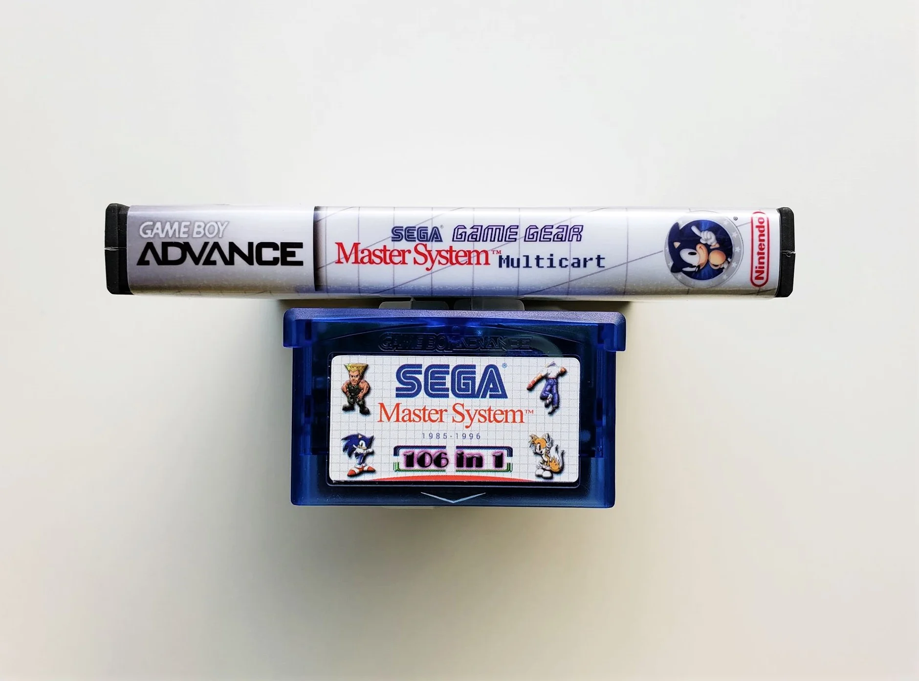 Sega Game Gear / SMS Classics 106 in 1 Multicart - (Gameboy Advance GBA) - Image 3