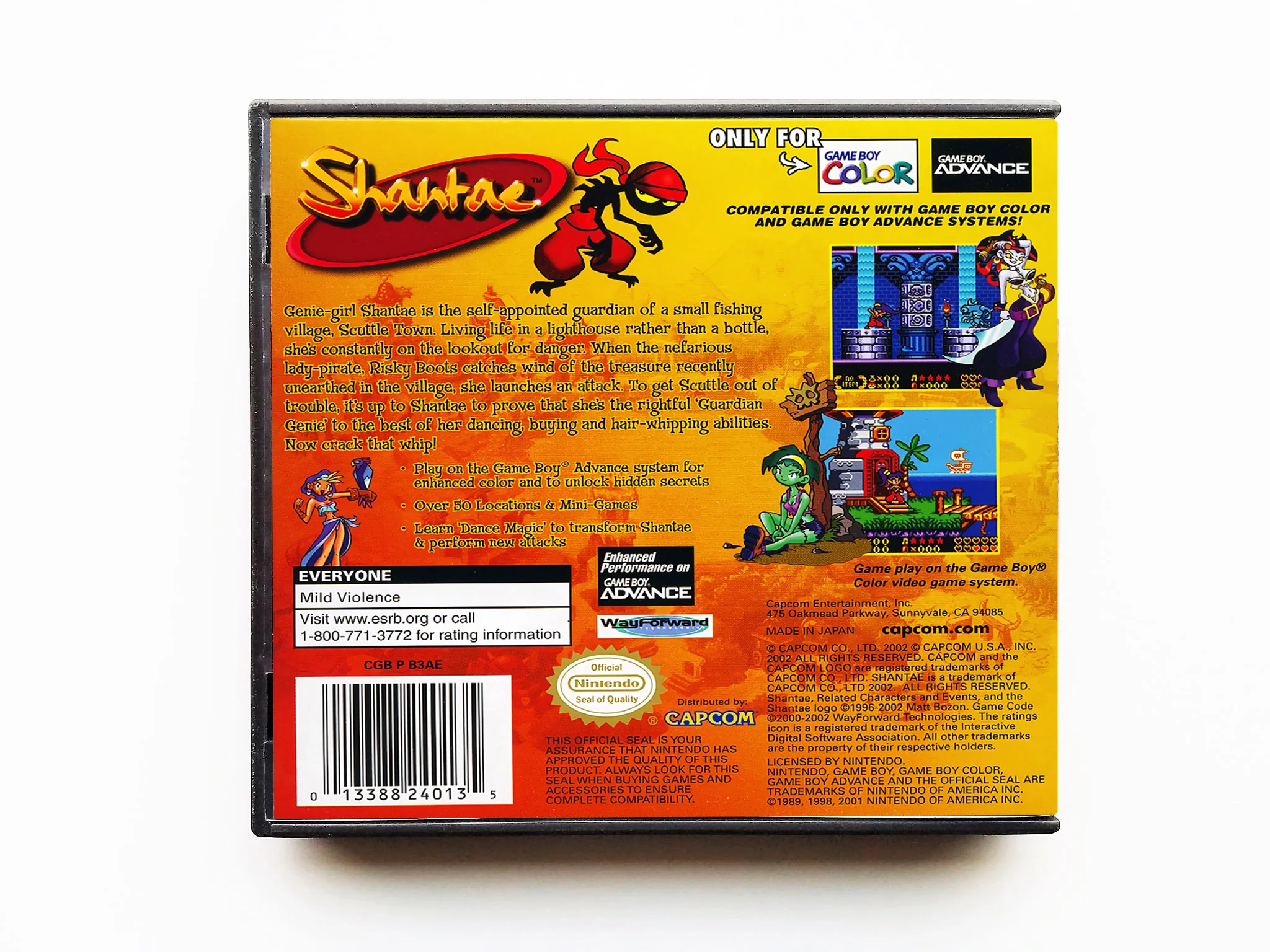 Shantae (Gameboy Color GBC) - Image 2