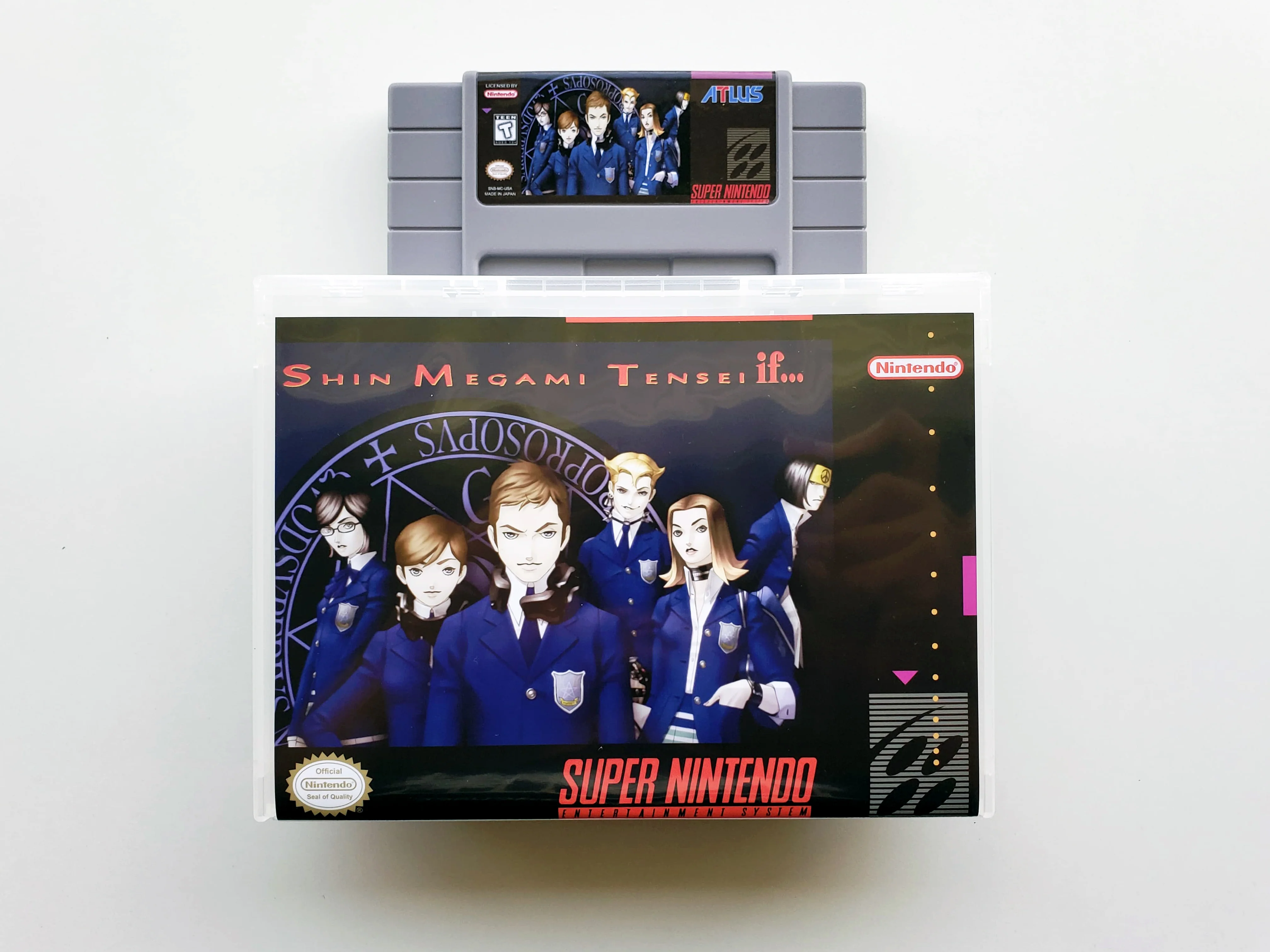 Shin Megami IF... - (Super Nintendo SNES) - Image 4