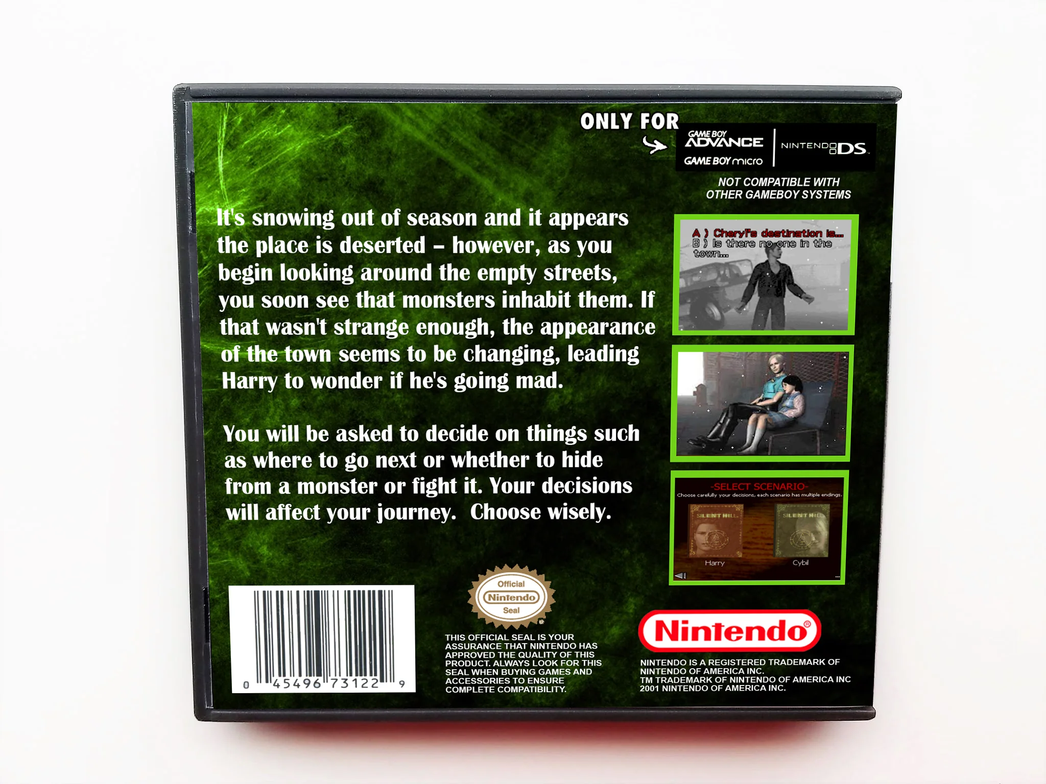 Silent Hill Play Novel (Gameboy Advance GBA) - Image 2