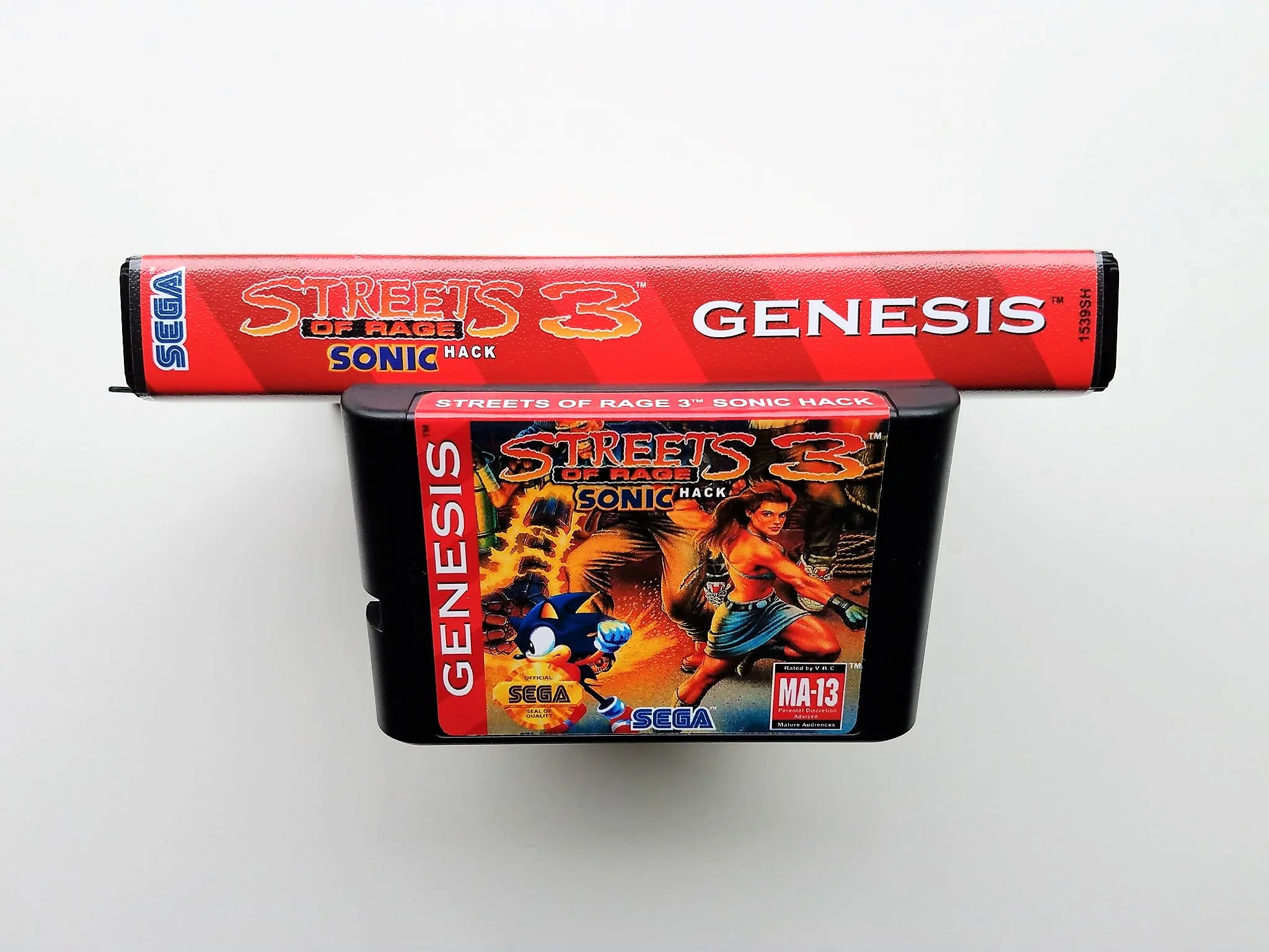 Sonic in Streets of Rage 3 - (Sega Genesis) - Image 3