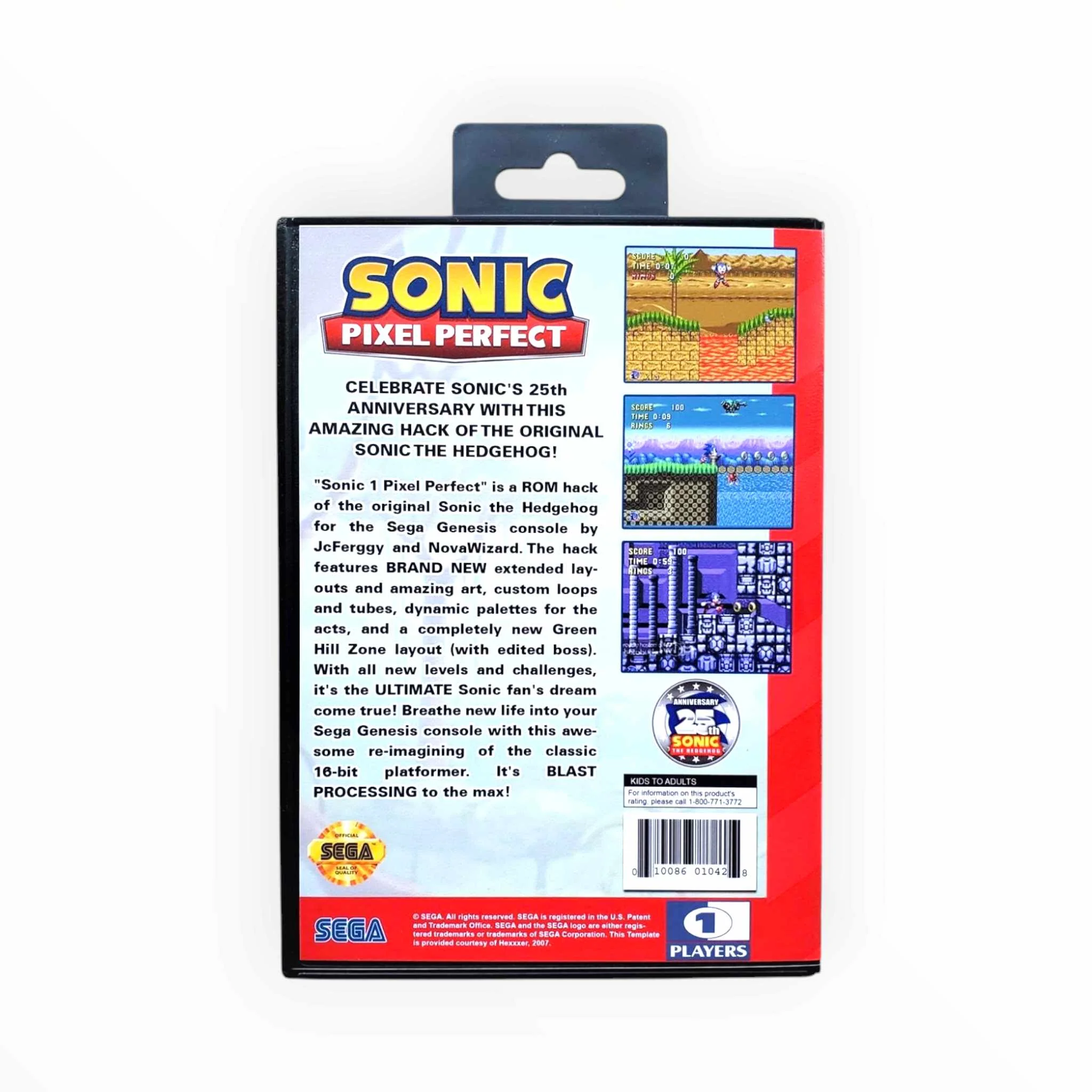Sonic the Hedgehog Pixel Perfect - (Sega Genesis) - Image 2