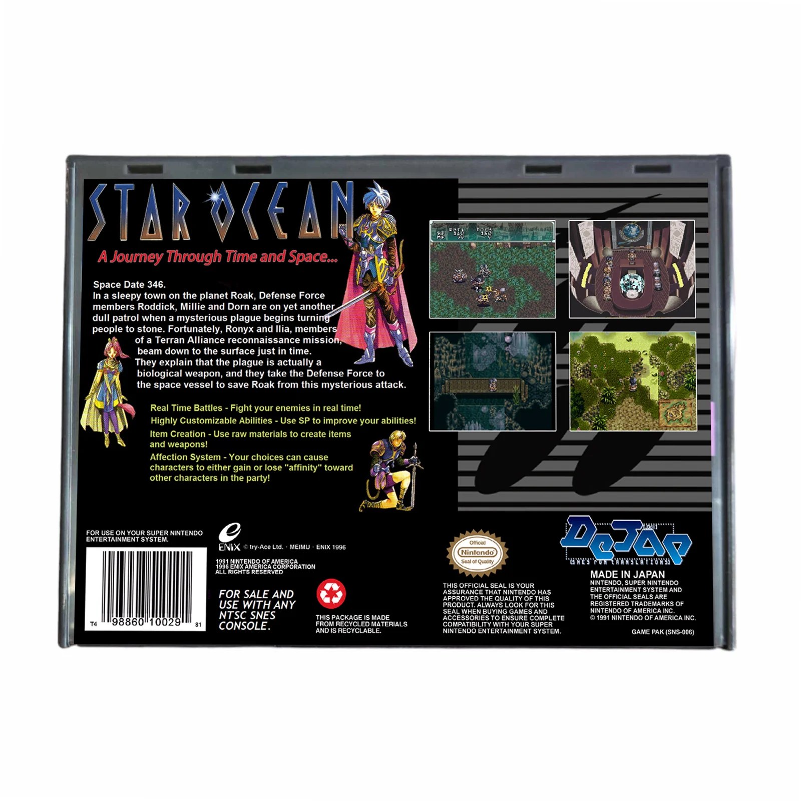 Star Ocean - (Super Nintendo SNES) - Image 2