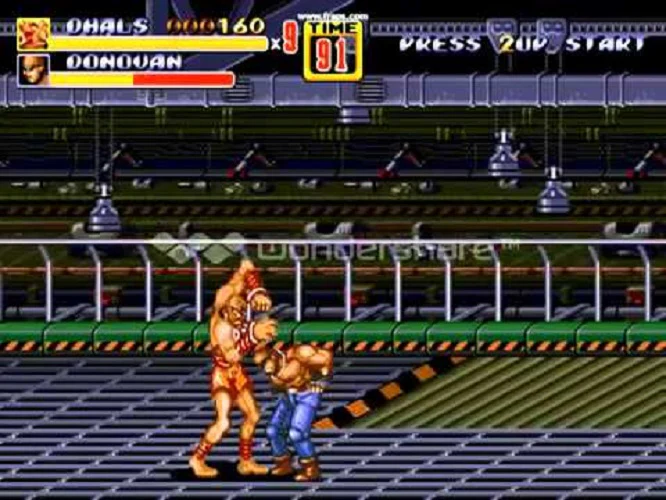 Street Fighter Edition - Streets of Rage 2 - (Sega Genesis) - Image 4