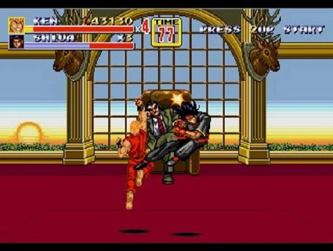 Street Fighter Edition - Streets of Rage 2 - (Sega Genesis) - Image 5