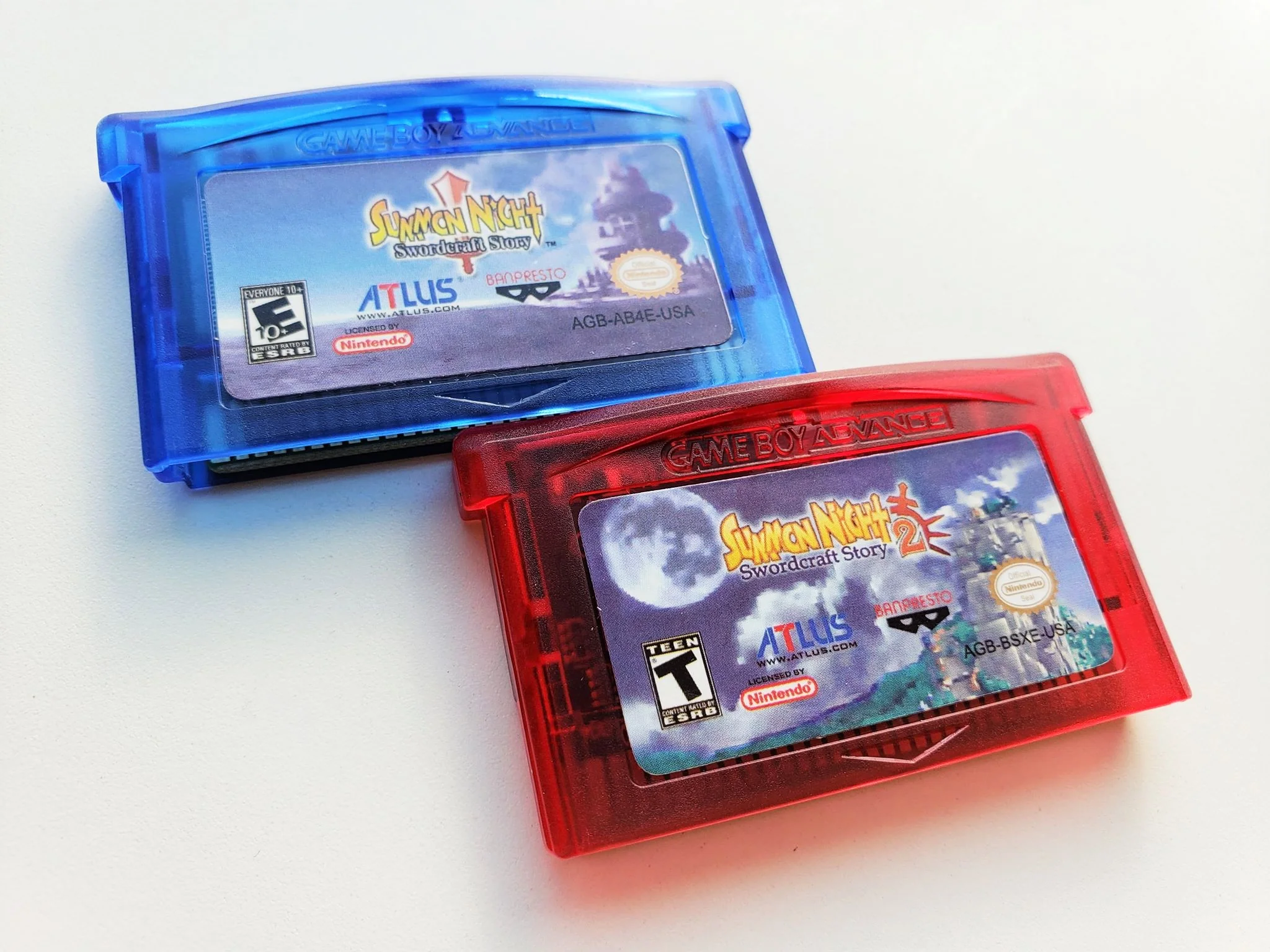 Summon Night Swordcraft Story 1 & 2 (Gameboy Advance GBA) - Image 4