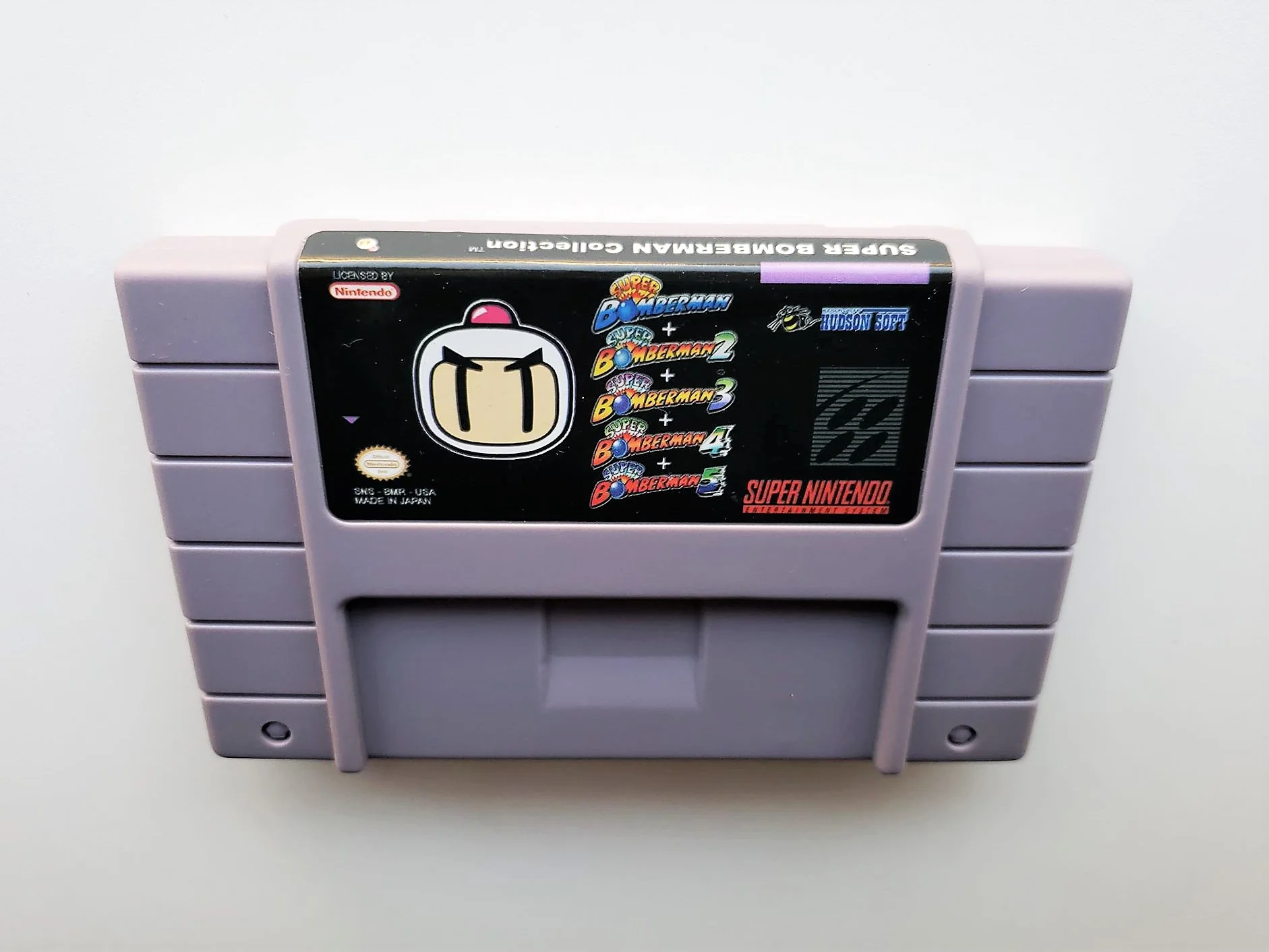 Super Bomberman Collection (5 in 1) 1 2 3 4 5 - (Super Nintendo SNES) - Image 3