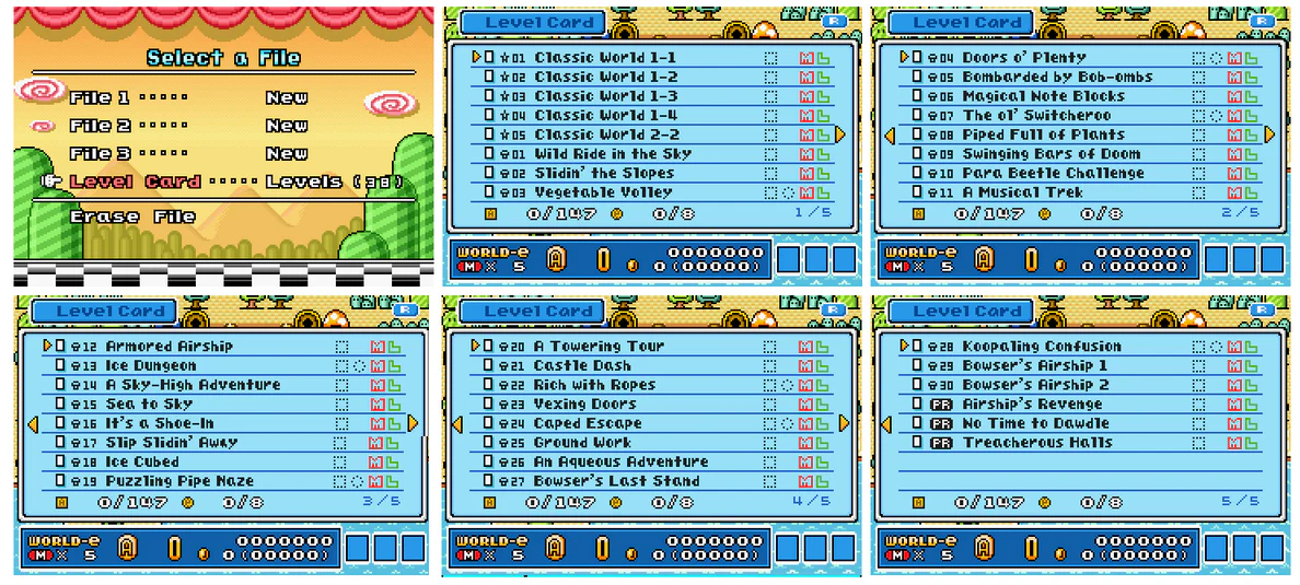 Super Mario Advance 4 Bros 3 BONUS 38 e-Reader ecard Levels Gameboy Advance GBA - Image 2