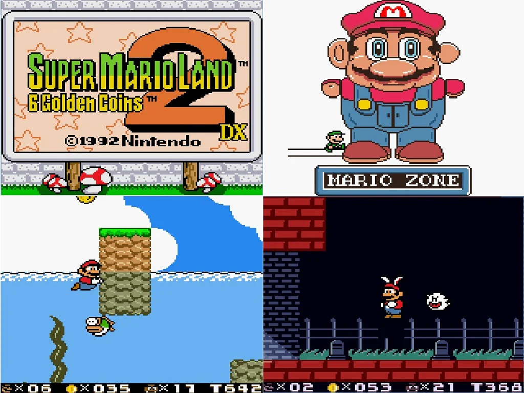 Super Mario Land 1 & 2 DX Combo (2 in 1) "Color Remaster" (Gameboy Advance GBA) - Image 3