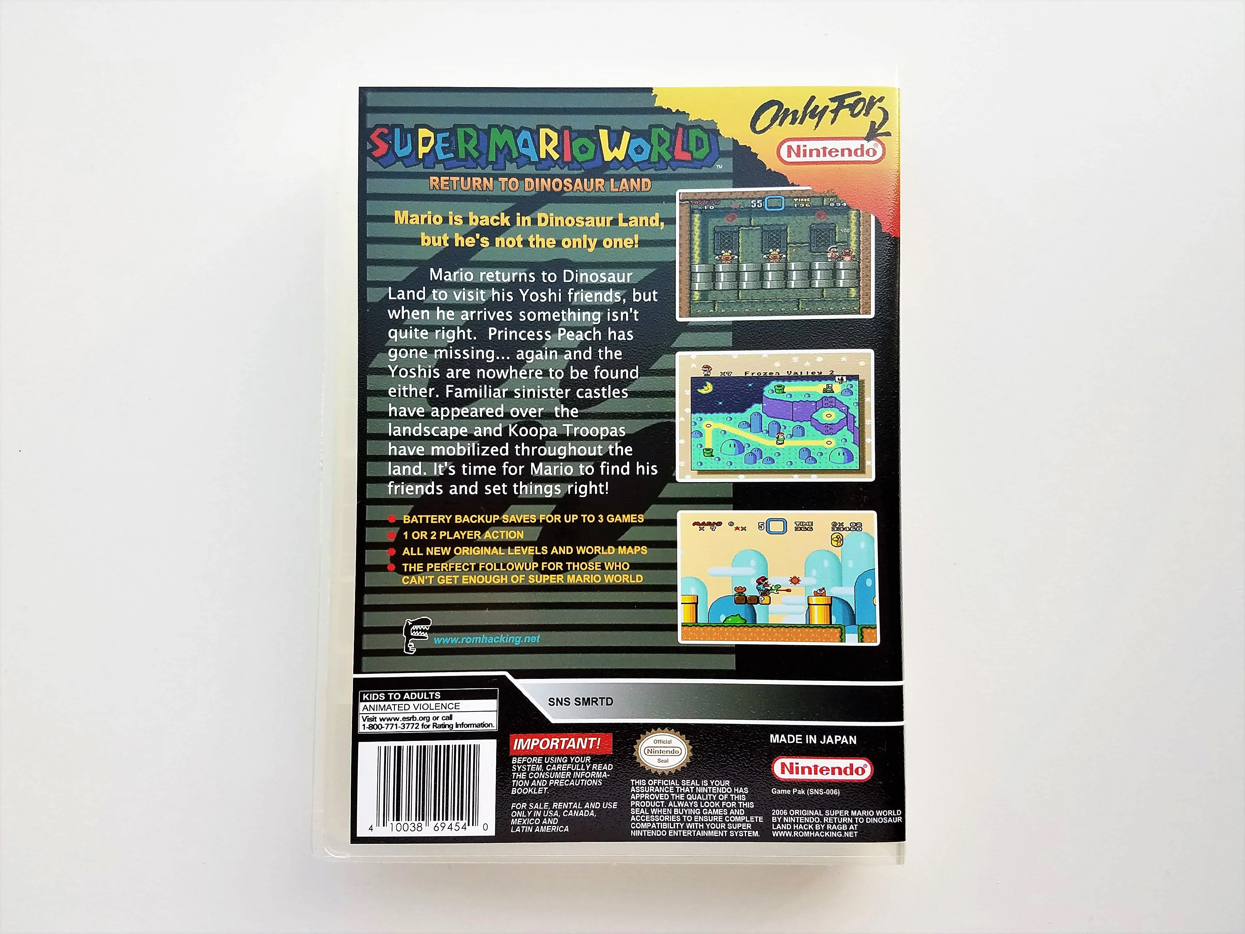 Super Mario World Return To Dinosaur Land- (Super Nintendo SNES) - Image 2