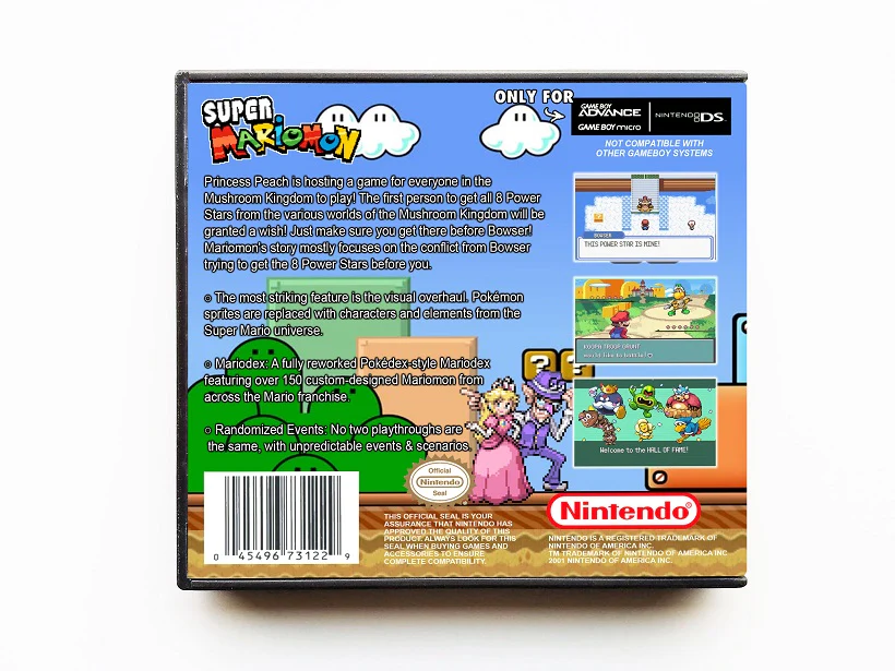 Super MarioMon - Pokemon Hack (Gameboy Advance GBA) - Image 2