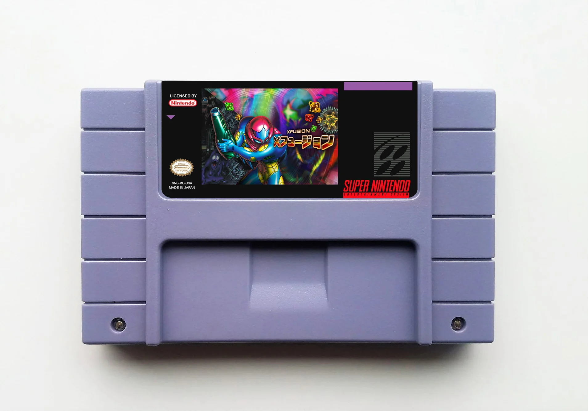 Super Metroid X Fusion - (Super Nintendo SNES)
