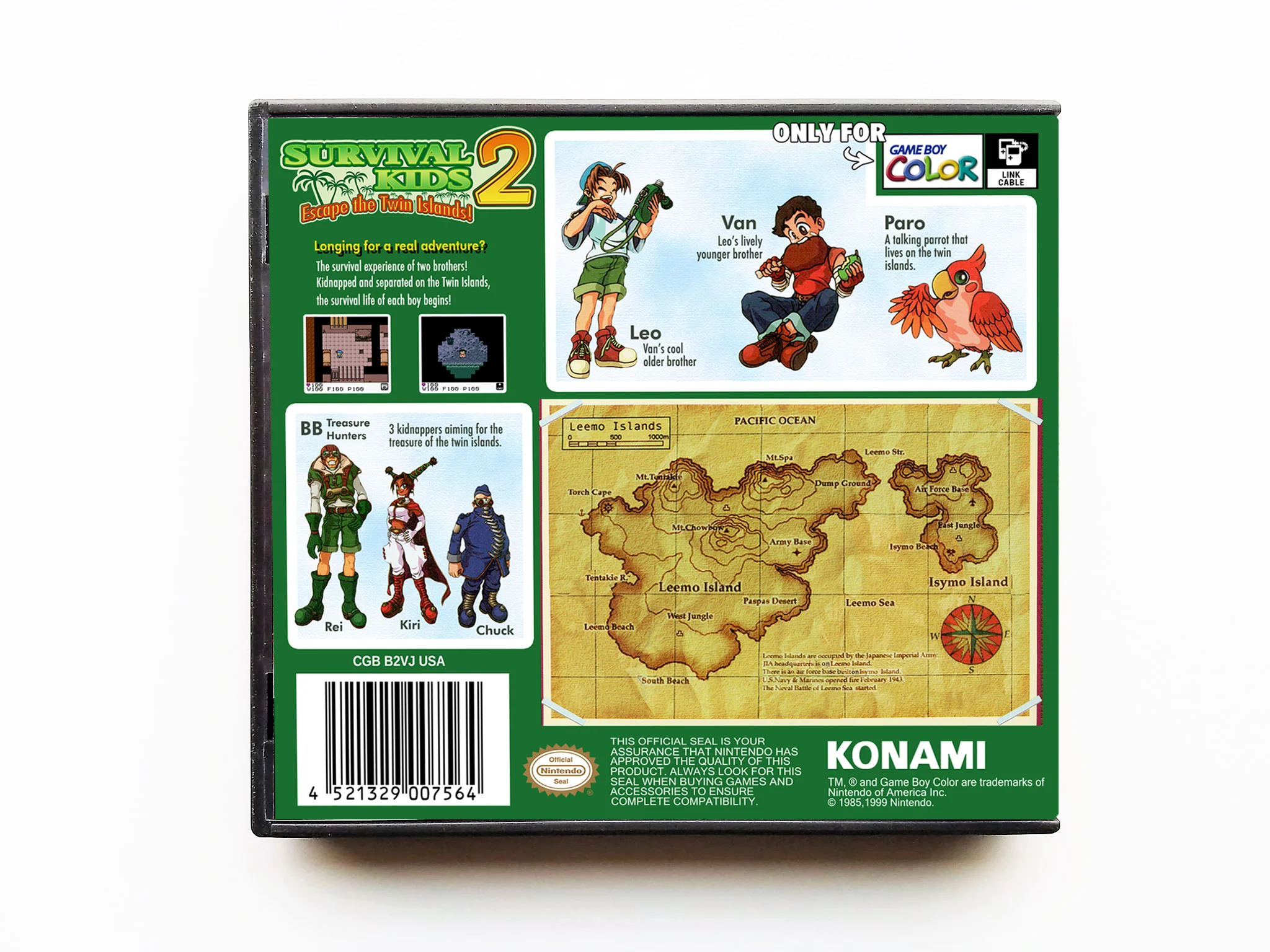Survival Kids 2 - English (Gameboy GBC) - Image 2