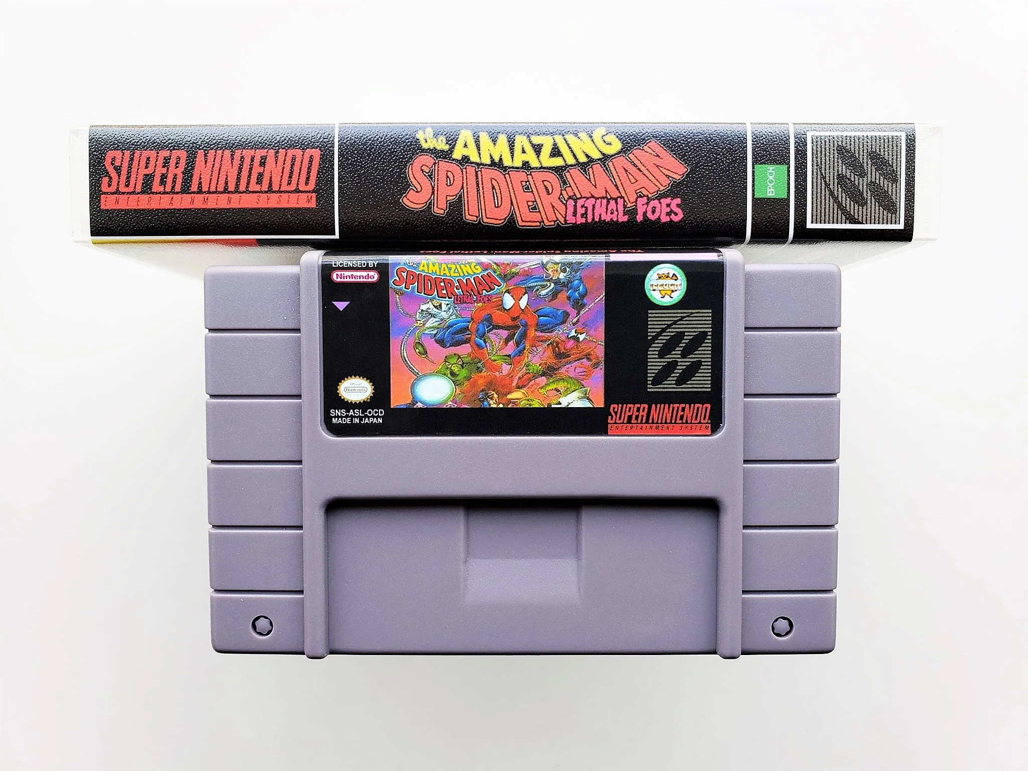 The Amazing Spiderman Lethal Foes - (Super Nintendo SNES) - Image 3