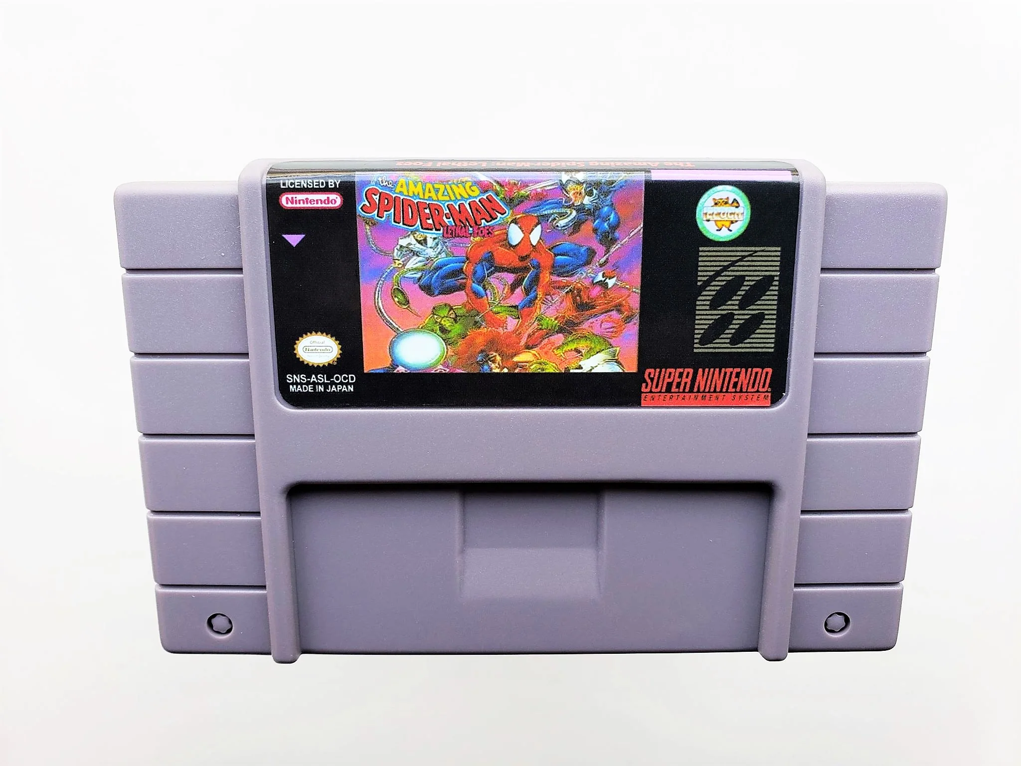 The Amazing Spiderman Lethal Foes - (Super Nintendo SNES) - Image 5