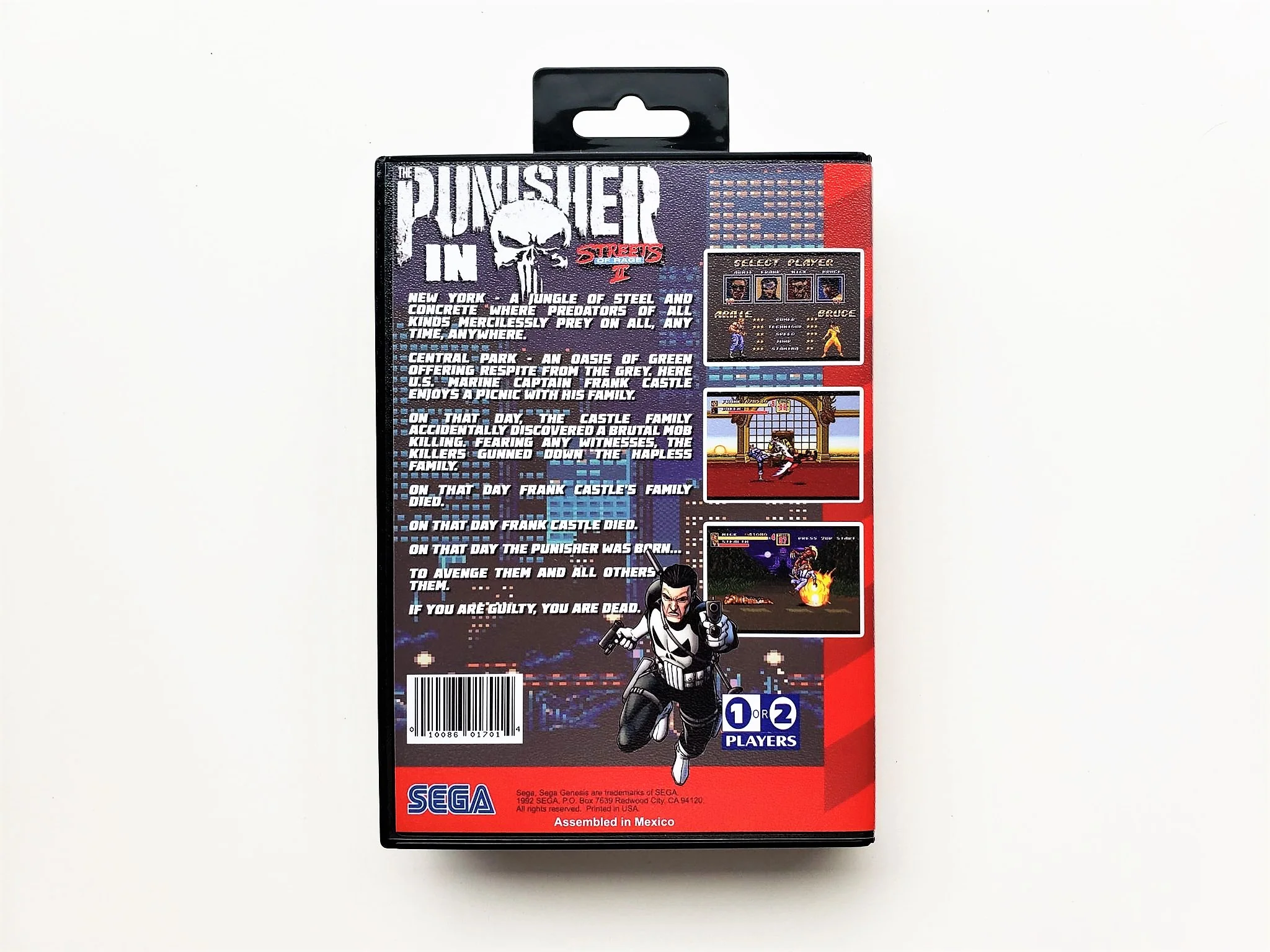The Punisher in Streets of Rage 2 - (Sega Genesis) - Image 2