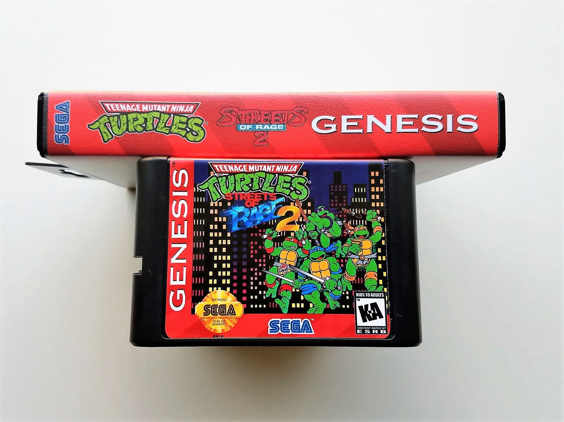 TMNT in Streets of Rage 2 - (Sega Genesis) - Image 4