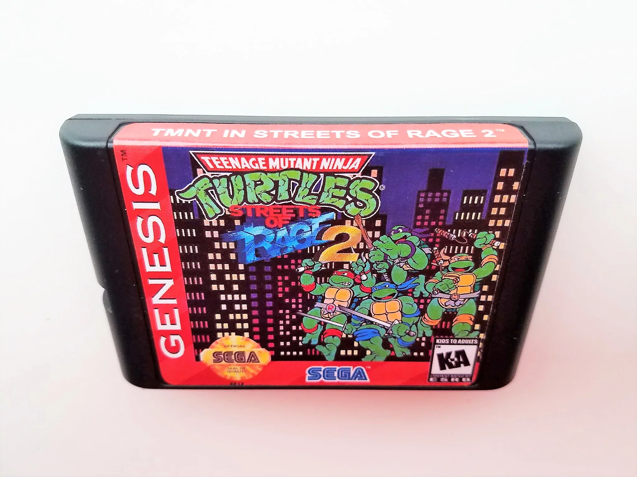 TMNT in Streets of Rage 2 - (Sega Genesis) - Image 5