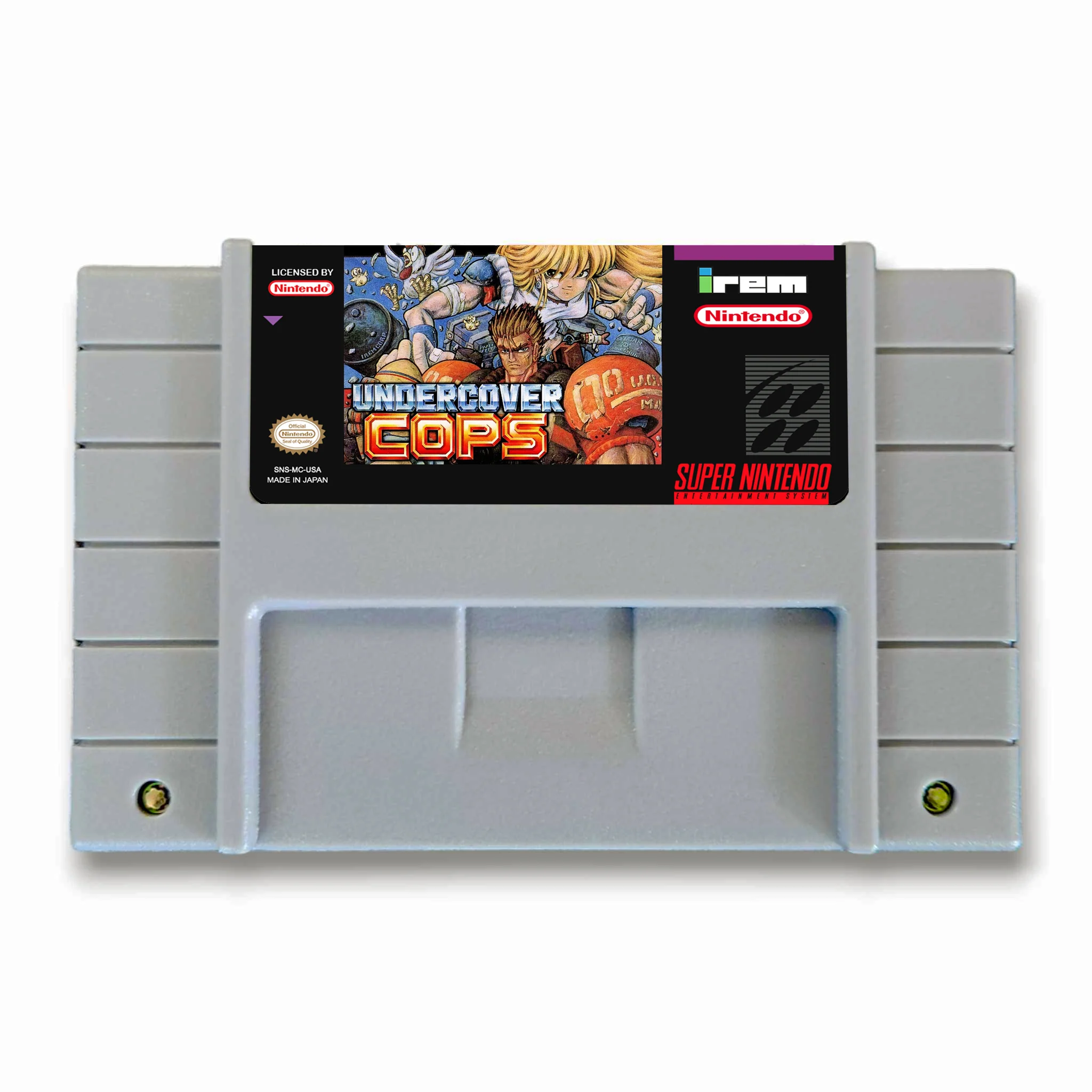 Undercover Cop 'Beat Em Up' - (Super Nintendo SNES) - Image 3