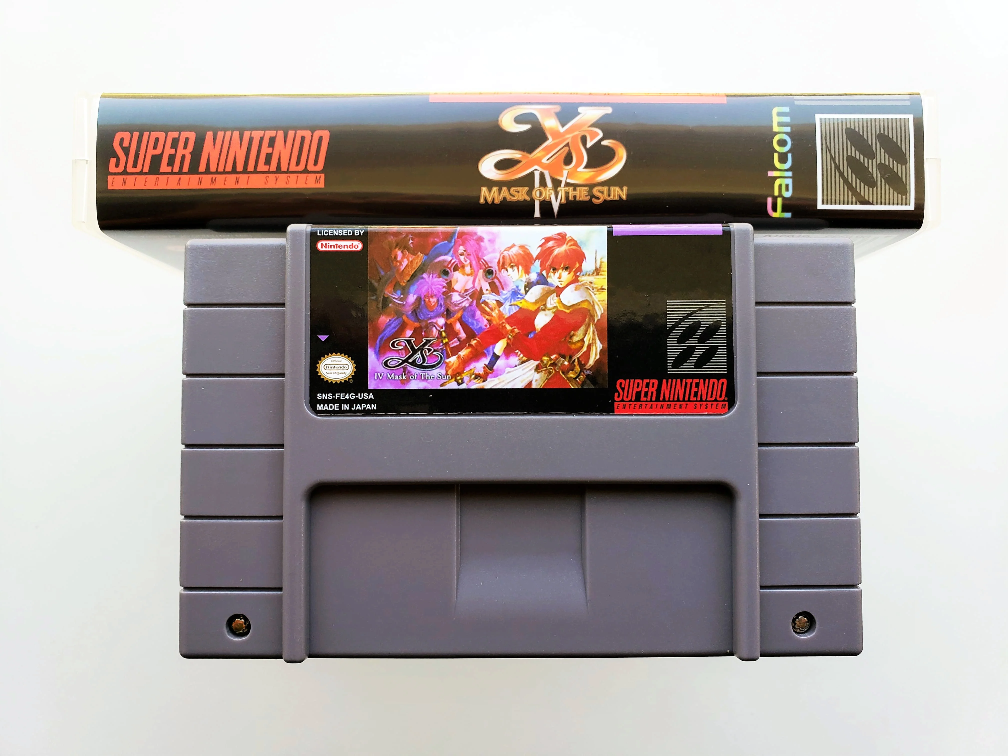 Ys IV: Mask of the Sun - (Super Nintendo SNES) - Image 3