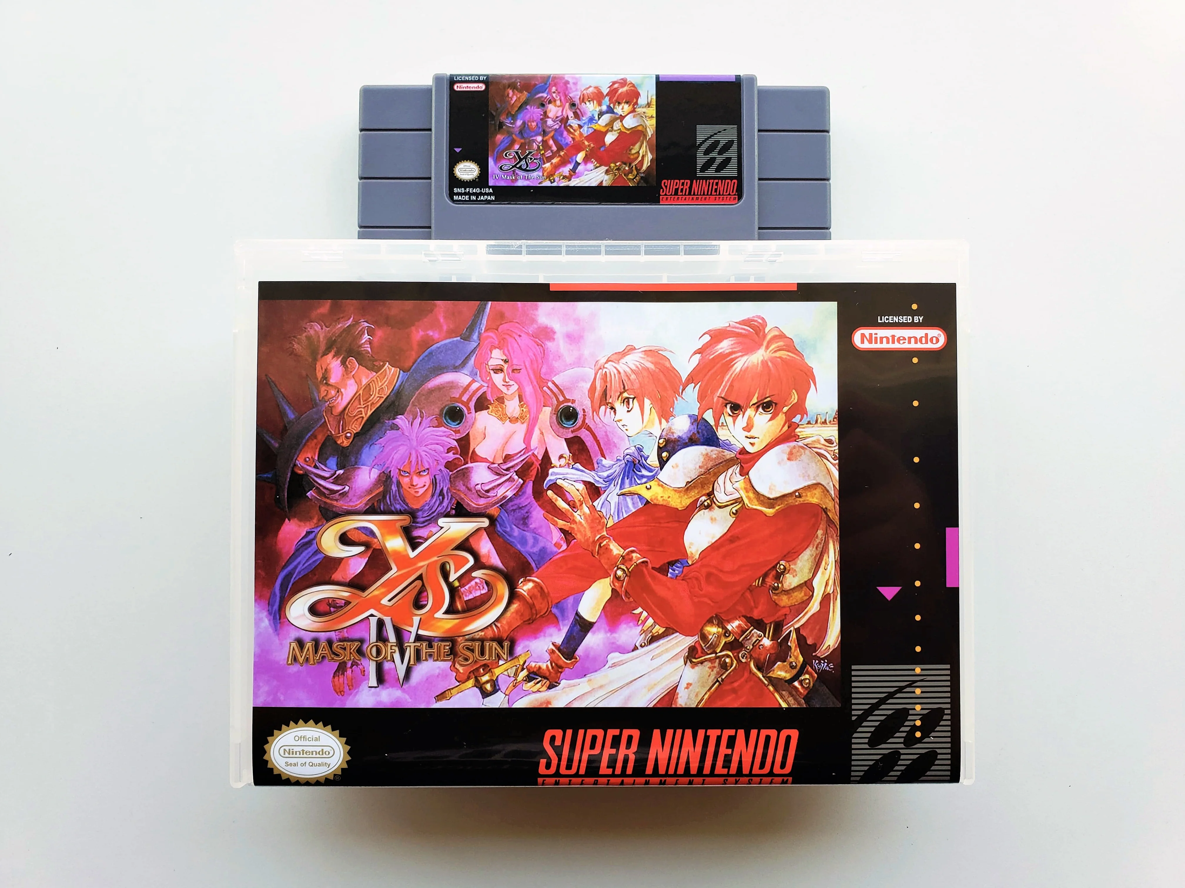 Ys IV: Mask of the Sun - (Super Nintendo SNES) - Image 4