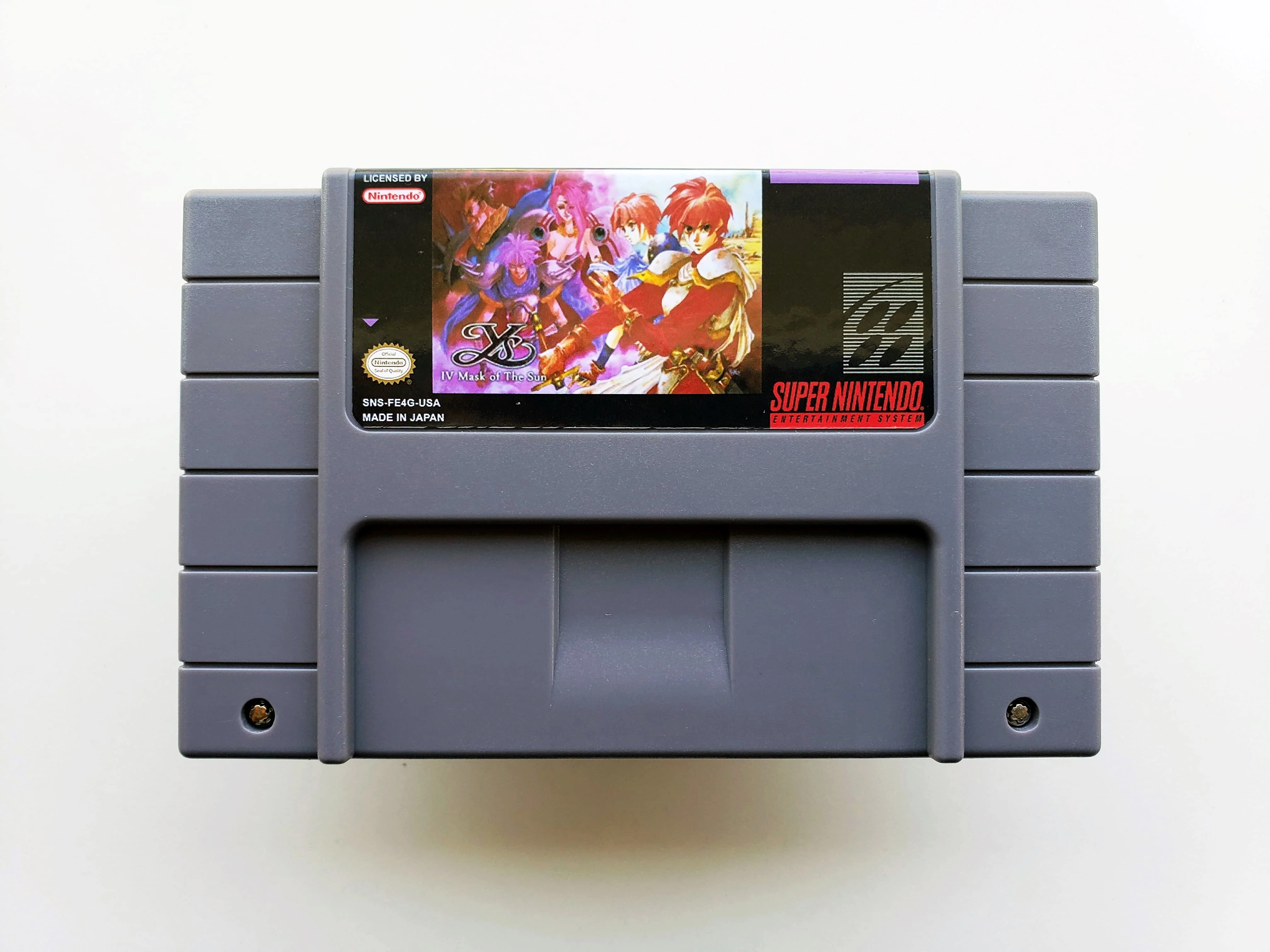 Ys IV: Mask of the Sun - (Super Nintendo SNES) - Image 5